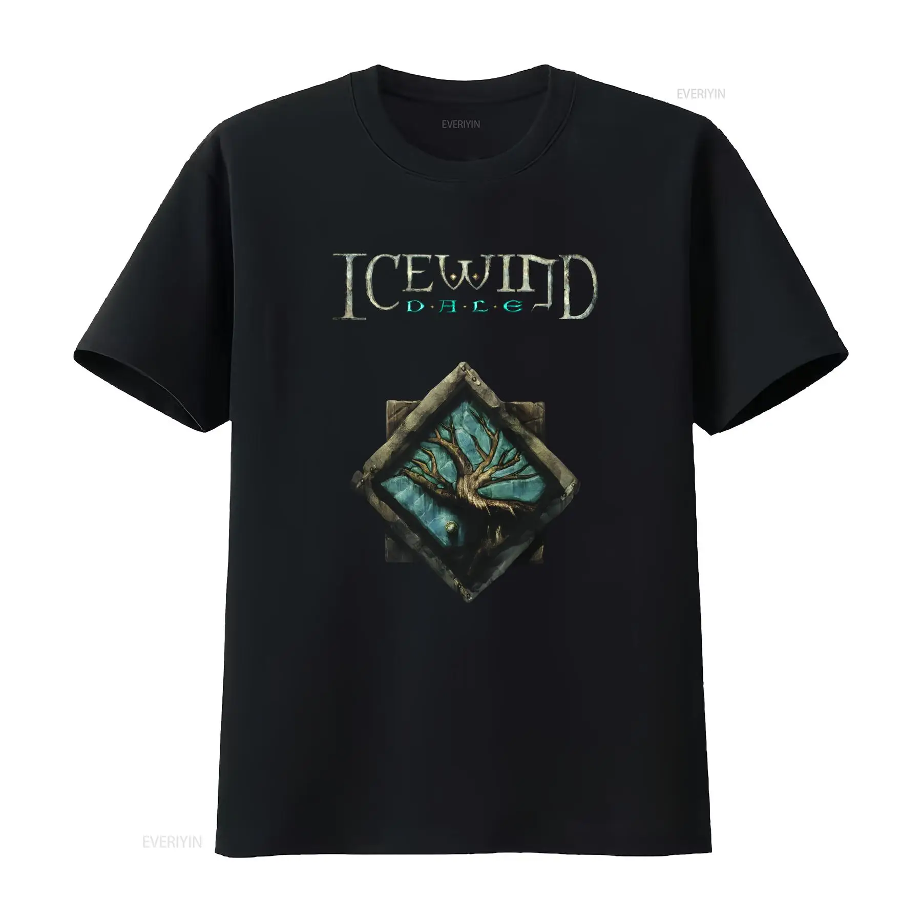 Retro Gaming T Shirt - Icewind Dale Logo Klassiek videogame RPG