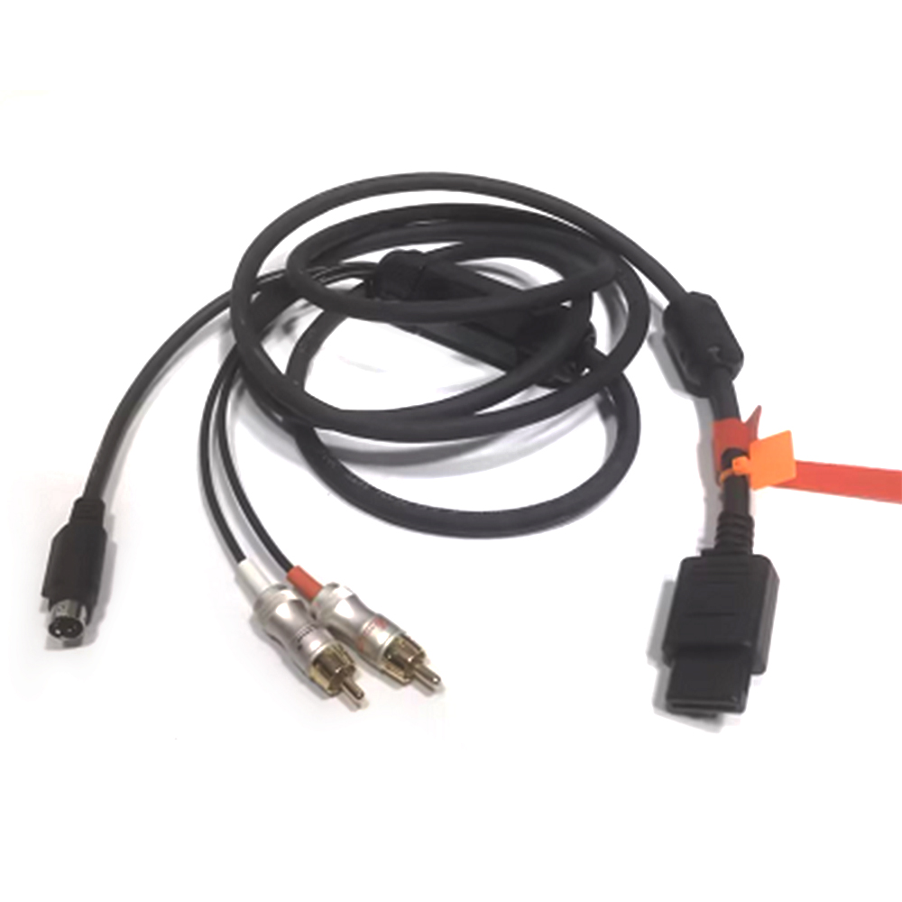 Retro Gaming N64 - Sfc N64 Ngc S-Video Kabel Afgeschermde
