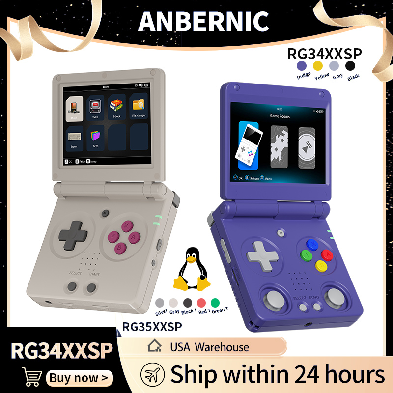 Anbernic RG34XXSP RG35XXSP Fli - Retro Gaming N64 recensie en prijs