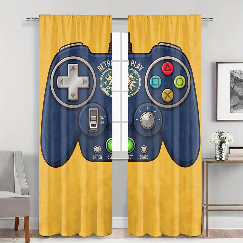 Gaming Controller Gordijnpanee - Retro Gaming Youtube recensie en prijs