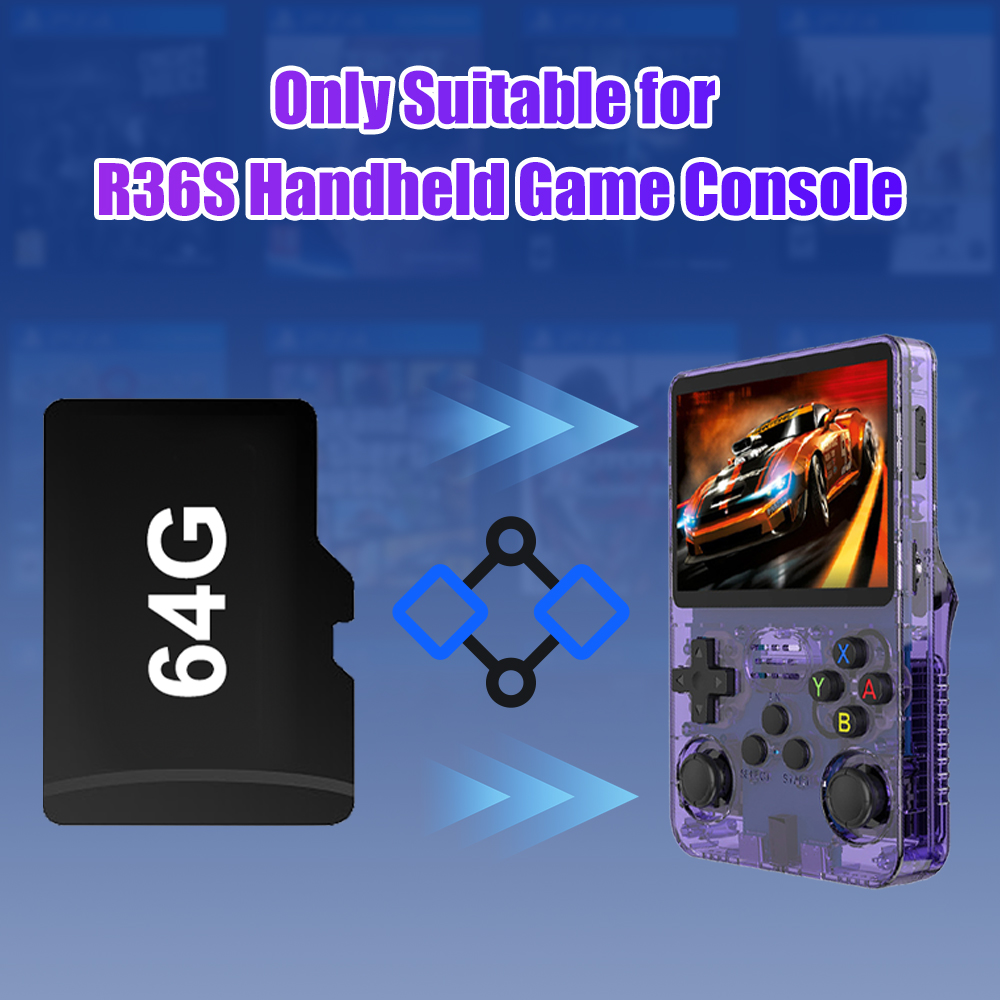 64G Game TF-kaart voor R36S Vi - Retro Gaming N64 recensie en prijs