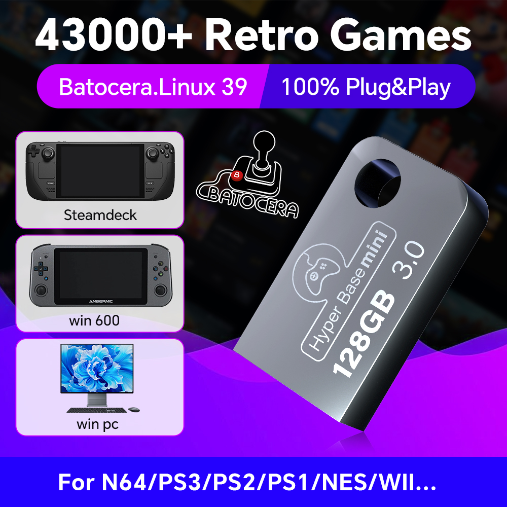 Batocera 128G Usb Flash Drive  - Retro Gaming N64 recensie en prijs
