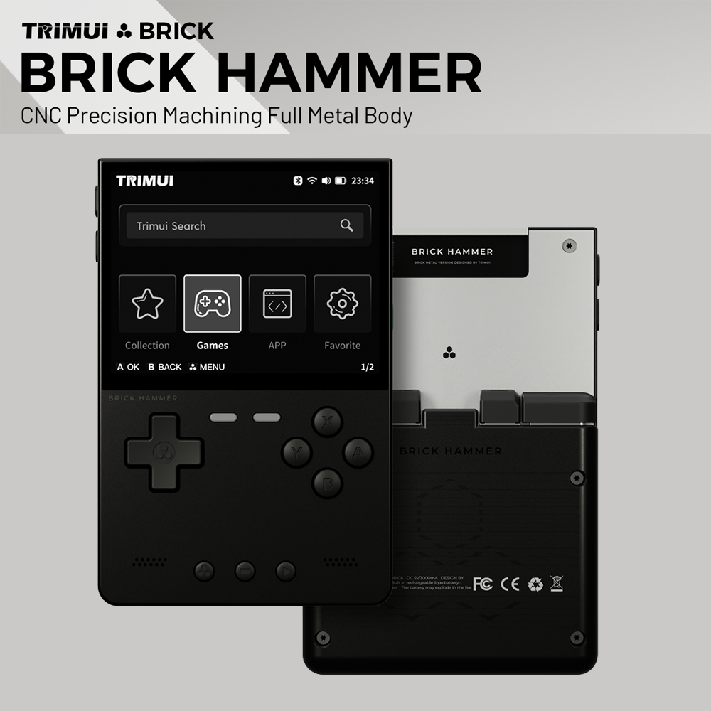Metal Body Trimui Brick Hammer - Retro Gaming Kiosk recensie en prijs
