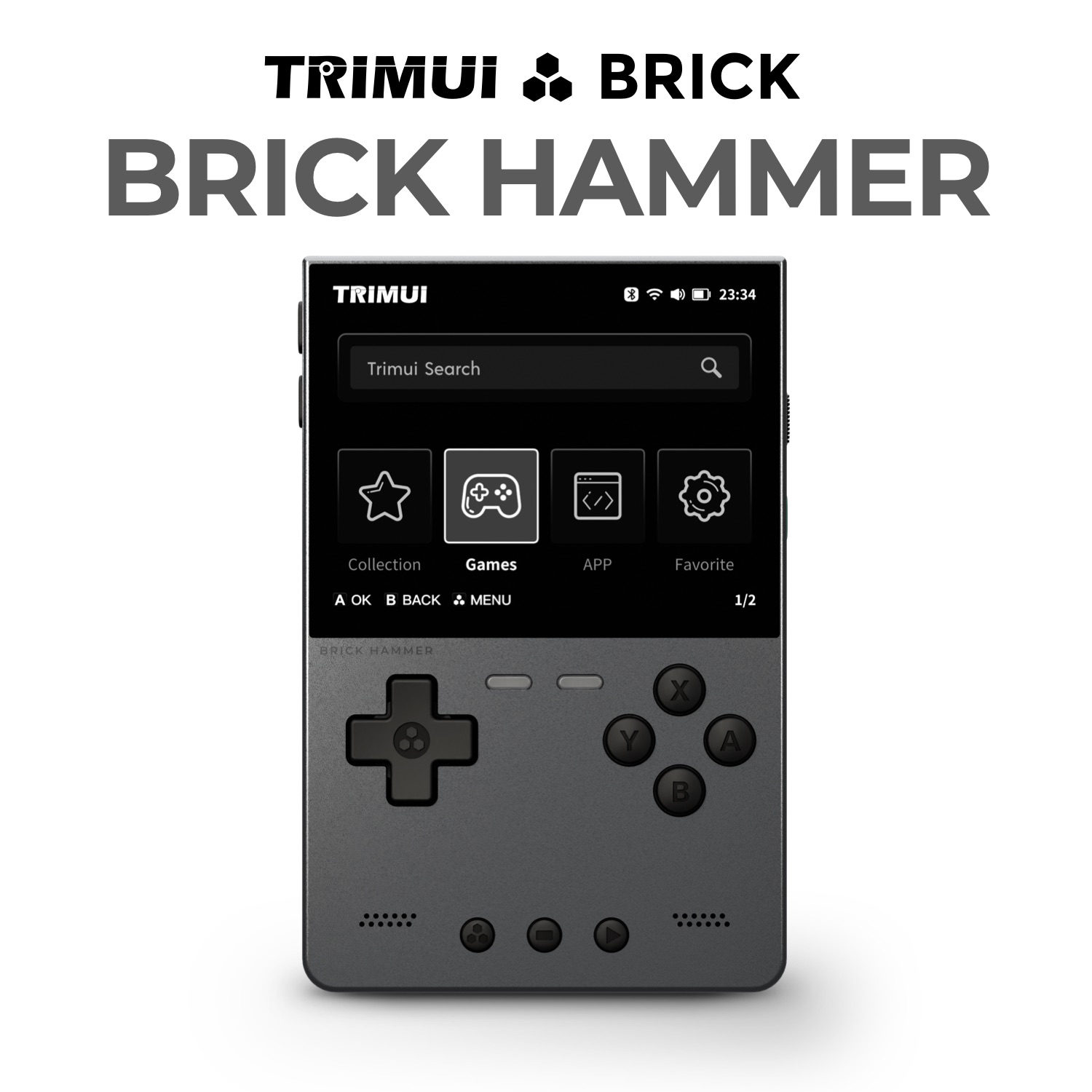 Metal Body Trimui Brick Hammer - Retro Gaming Kiosk recensie en prijs